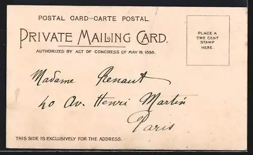 AK Passagierschiff SS St. Louis der American Line