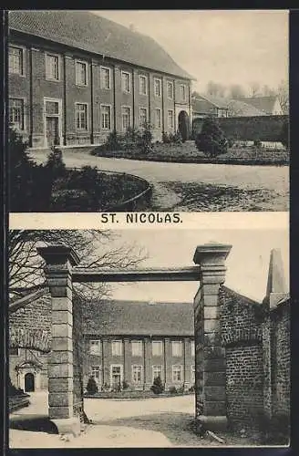 AK Jüchen, Kloster St. Nicolas / Nikolauskloster, Steinernes Portal