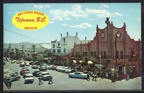 AK Tijuana /B. C., Avenida Revolución