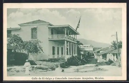 AK Acapulco, Calle de Hidalgo y Consulado Americano