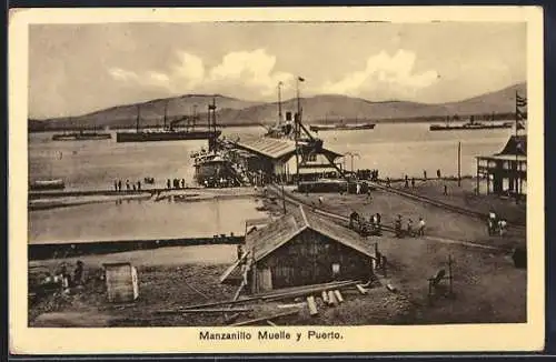AK Manzanillo, Muelle y Puerto