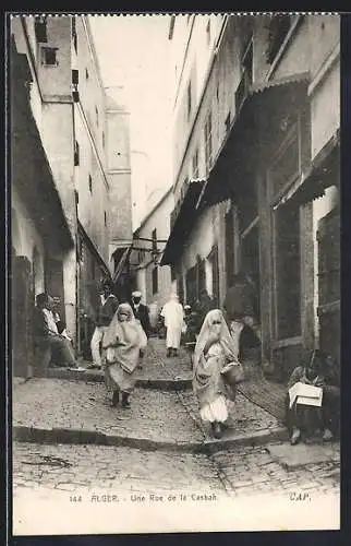 AK Alger, Une Rue de la Casbah
