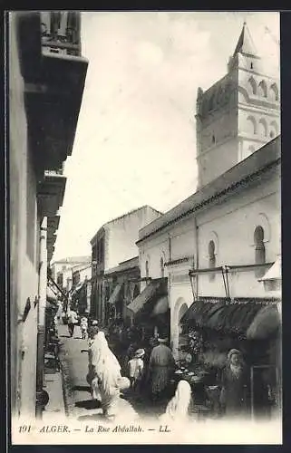 AK Alger, La Rue Abdallah