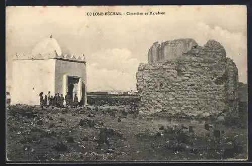 AK Colomb-Béchar, Cimetière et Marabout