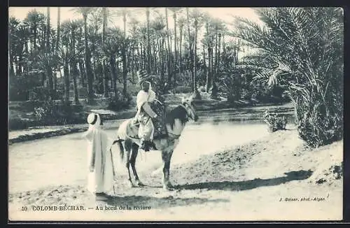 AK Colomb-Bechar, Au bord de la rivére
