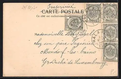 AK L`Alger, Ortsansicht aus der Vogelschau