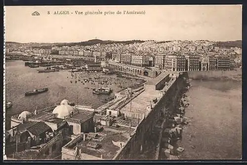 AK Alger, Vue générale prise de l`Amirauté