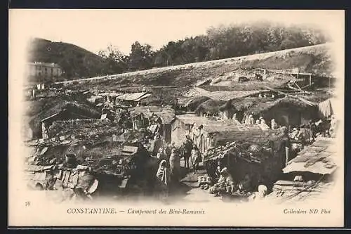 AK Constantine, Campement des Béni-Ramassés