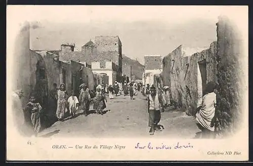 AK Oran, Une Rue du Village