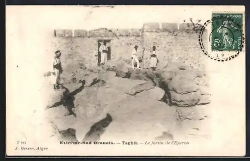 AK Taghit, Le fortin de l`Eperon