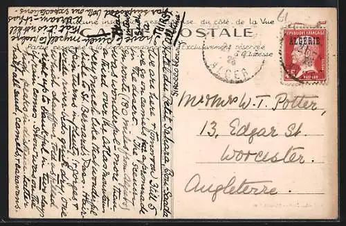 AK Bou-Saada, Caravane Touriste dans le Dunes de sable