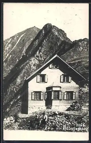 AK Kellerjochhütte, Berghütte mit Gipfeln