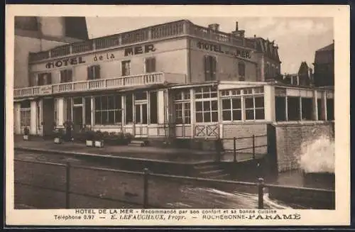 AK Paramé, Hôtel de la Mer recommandé pour son confort et sa bonne cuisine