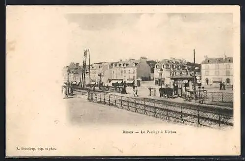 AK Redon, Le Passage à Niveau