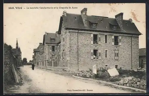 AK Vitré, La nouvelle Gendarmerie et la Chapelle St Anne