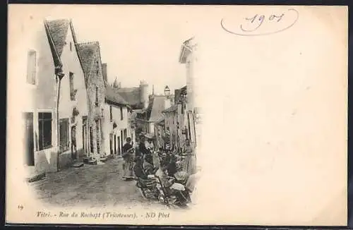 AK Vitré, Rue du Rachapt, Tricoteuses