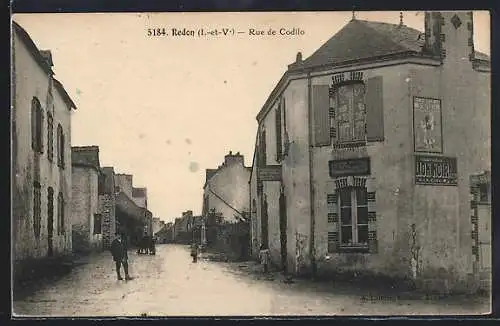 AK Redon /I.-et-V., Rue de Codilo