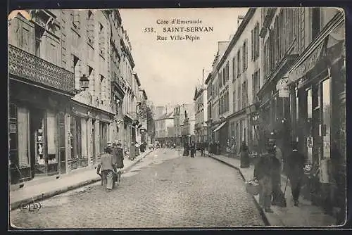 AK Saint-Servan, Rue Ville-Pépin