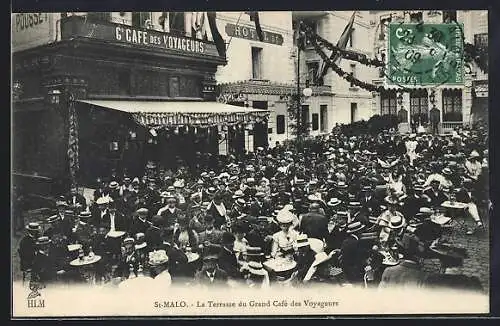 AK St-Malo, La Terrasse du Grand Café des Voyageurs