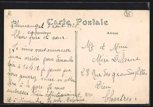 AK Iffendic /I.-et-V., L`Arrivée Route de Montfort