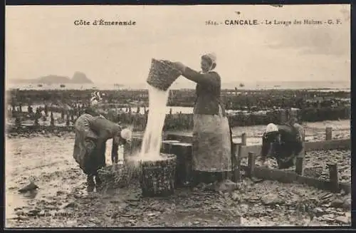 AK Cancale, Le Lavage des Huîtres