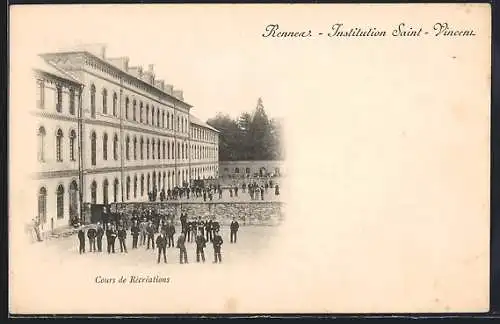 AK Rennes, Institution Saint-Vincent, Cours de Récréations