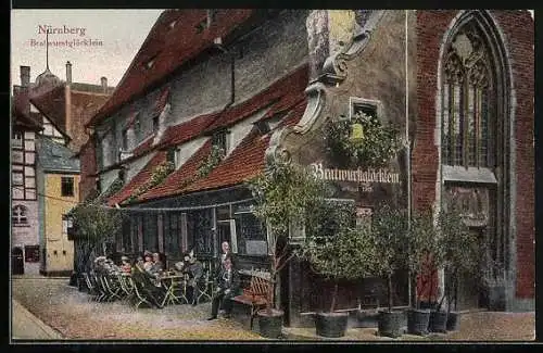 AK Nürnberg, Gasthaus Bratwurstglöcklein