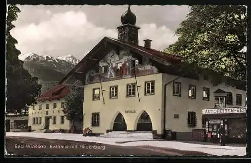 AK Bad Wiessee, Rathaus mit Hirschberg