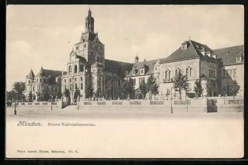 AK München, Nationalmuseum, Prinzregentenstrasse