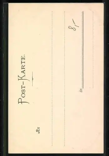 AK Köln, Ansicht vom Moltke-Denkmal