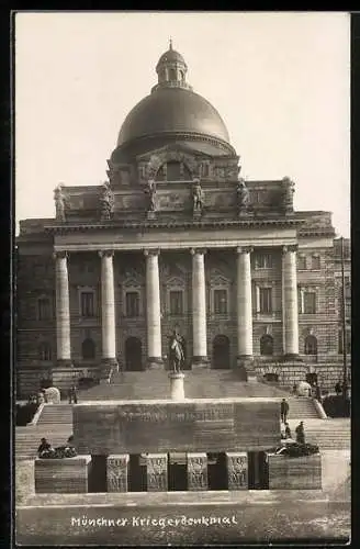 AK München, Ansicht vom Kriegerdenkmal