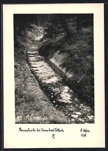 Foto-AK Adalbert Defner: Villach, Partie an der Römerstrasse