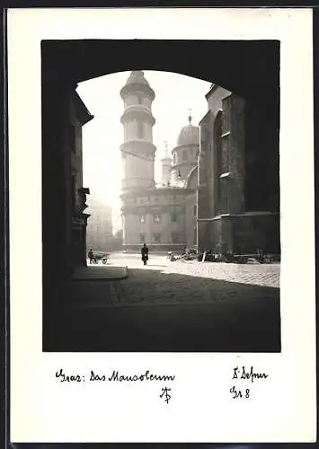 Foto-AK Adalbert Defner: Graz, Ortspartie