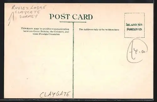 AK Claygate, Ruxley Lodge