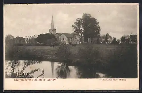 AK Horley, Church across the Mole