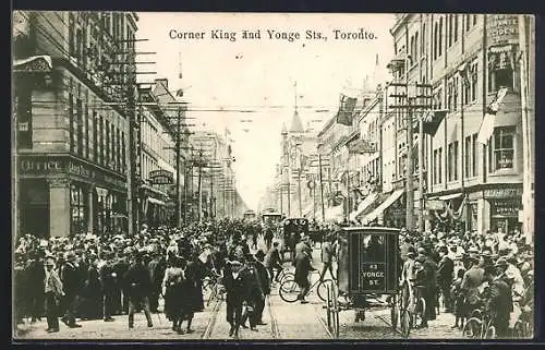 AK Toronto, Corner King and Yonge Sts., Fairweathers Furs shop