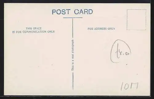 AK Niarbyl near Peel, Blick auf Häuser in Küstennähe