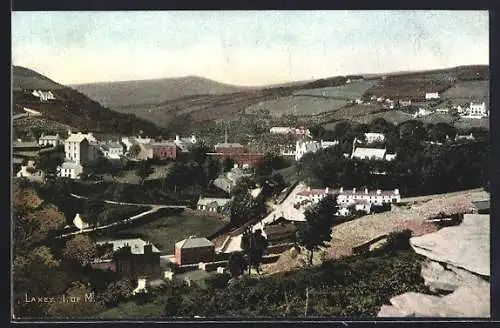 AK Laxey, Aerial View of the Area
