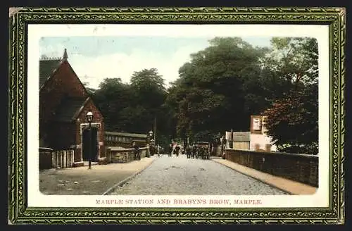 AK Marple, Station and Brabyn`s Brow