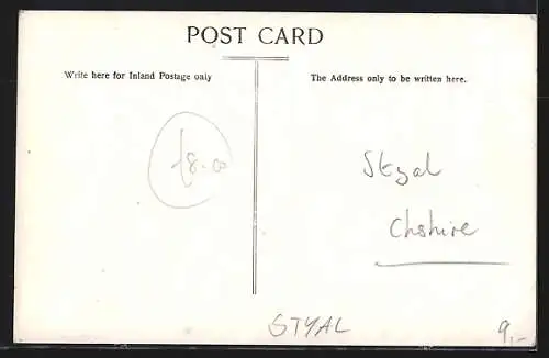 Foto-AK Styal, The Old Ship Inn