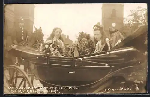 AK Knutsford, Royal May-Day Festival, The May Queen`s Carriage
