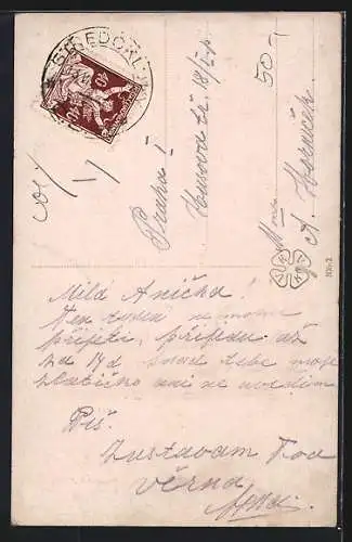 Künstler-AK C.V.Muttich: Choden Mädchen