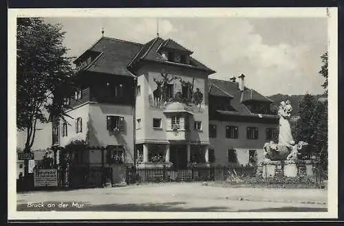 AK Bruck an der Mur, Studentenheim Hubertushof