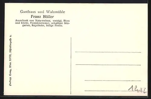 AK Hassbach, Ortspartie mit Pferdewagen