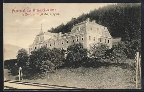 AK Bruck a. d. M., Pensionat der Kreuzschwestern