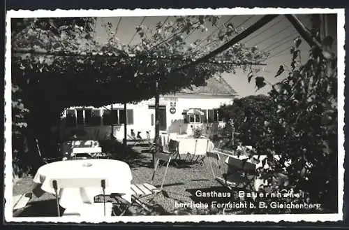 AK Bad Gleichenberg, Gasthaus Bauernhansl von Hans Friesinger