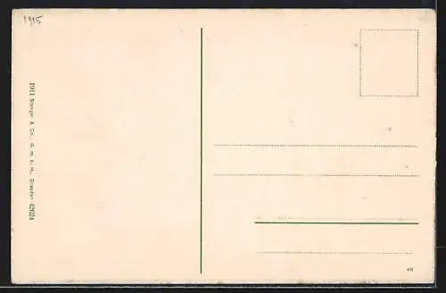 AK Hall, Strasse mit Stadtkaserne