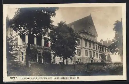 AK Graz, Rekonvaleszentenheim des Landeskrankenhauses
