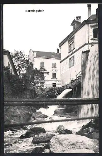 AK Sarmingstein, Ortspartie am Fluss
