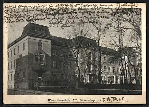 AK Wien, Frauenheim, Frauenheimgasse 2